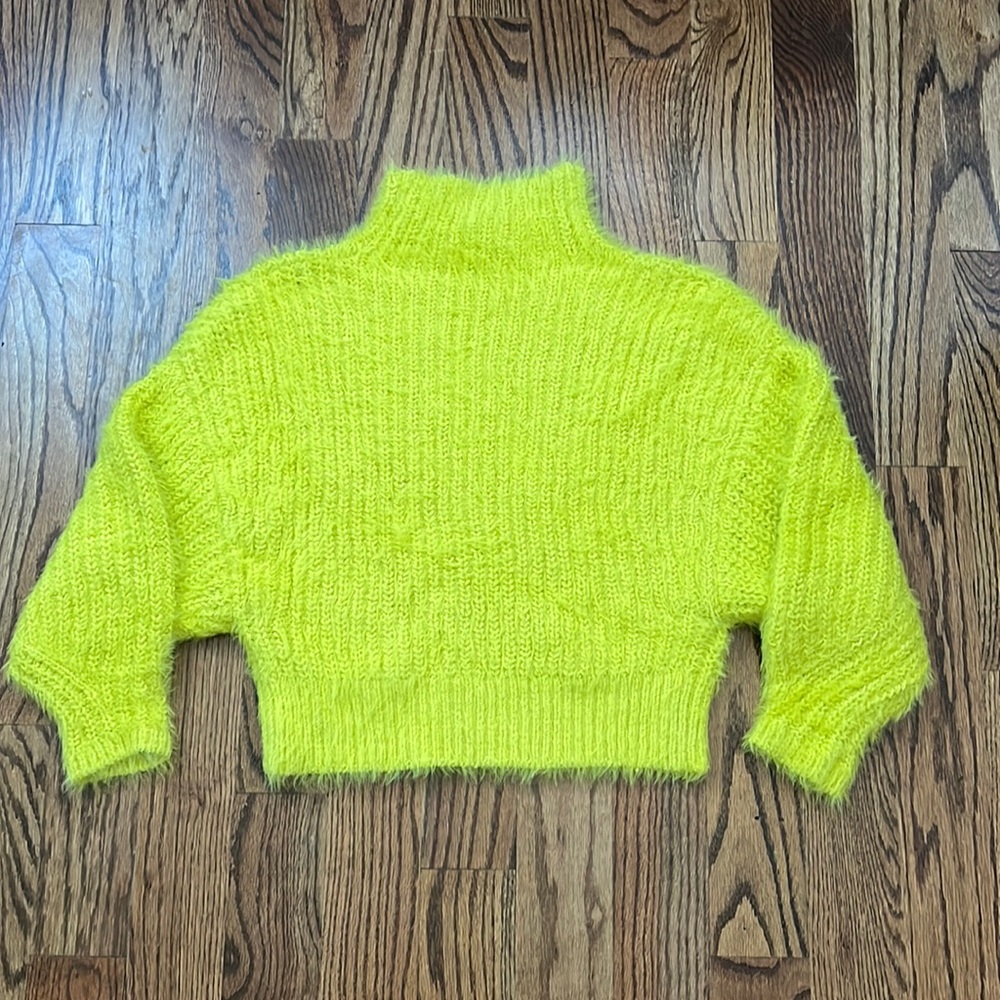 Express Fuzzy Chenille Sweater